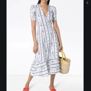 Reformation Veronika Dress Roquefort